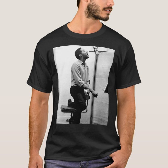 Sam Cooke Scream Bw T-Shirt (Vorderseite)