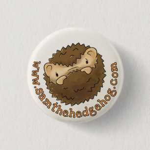 Sam das Igels-Knopf-Abzeichen Button