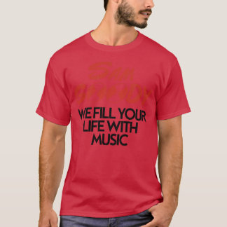 Sam Goody Retro Defunktionierte Music Store T-Shirt