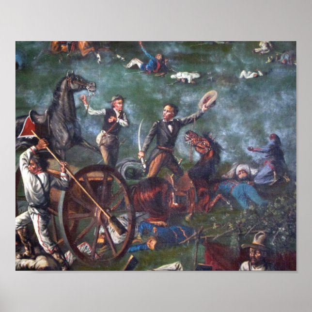 Sam Houston in San Jacinto Poster (Vorne)