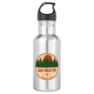 Sam Houston National Forest Edelstahlflasche