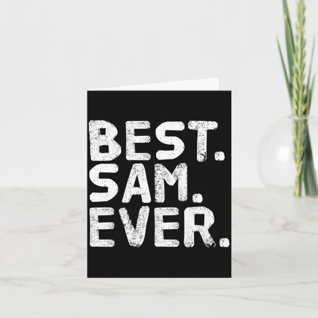 Sam jemals lustige Männer Vaters Geschenkidee Leis Karte (Vorderseite)