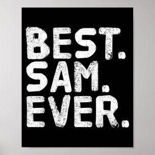 Sam jemals lustige Männer Vaters Geschenkidee Leis Poster