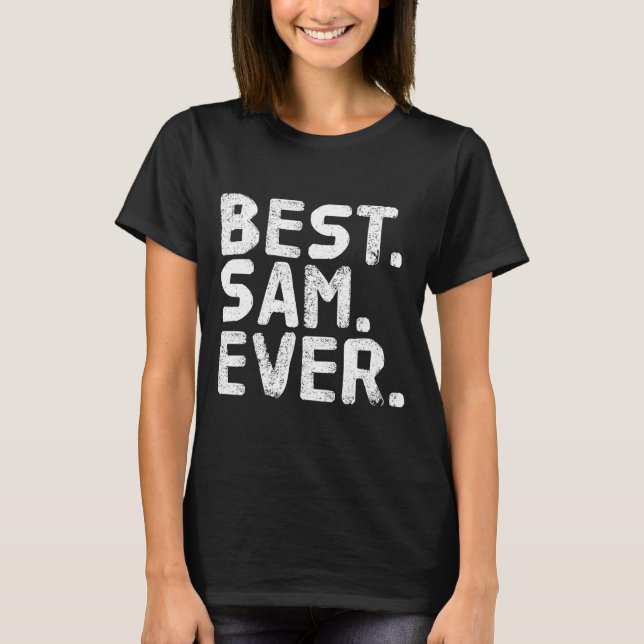 Sam jemals lustige Männer Vaters Geschenkidee Leis T-Shirt (Vorderseite)
