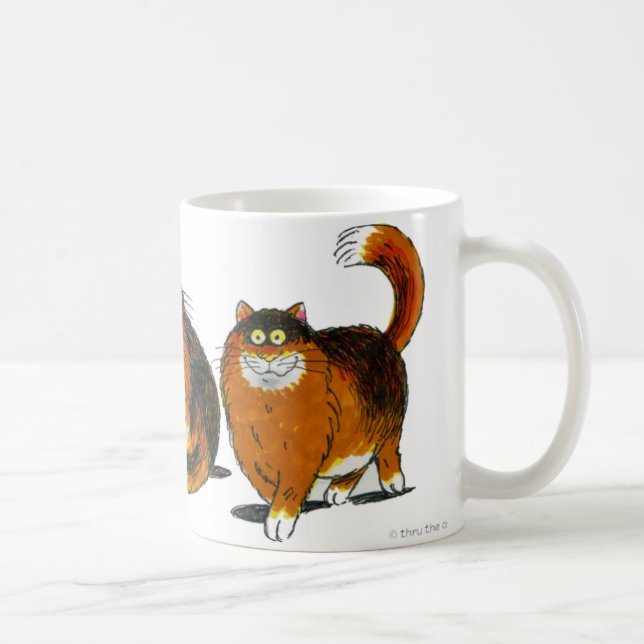 "Sam" Katzen-Tasse Tasse (Rechts)