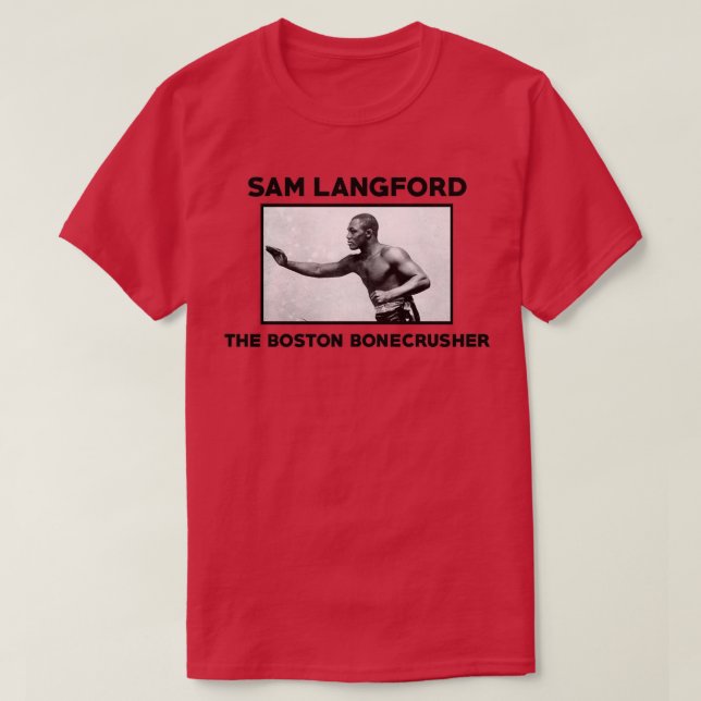 Sam Langford  T-Shirt (Design vorne)