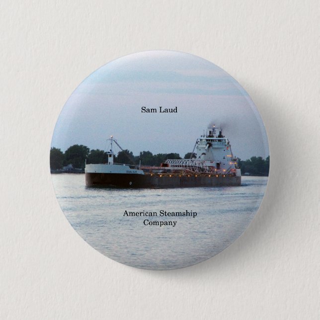 Sam Laud Button (Vorderseite)