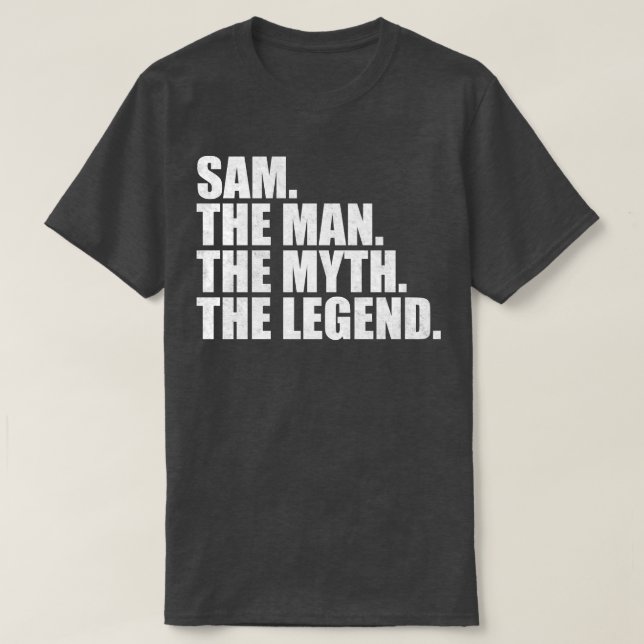 Sam Name Sam T-Shirt (Design vorne)