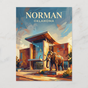Sam Noble Oklahoma Museum für Naturgeschichte USA Postkarte