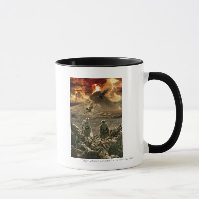 Sam und FRODO™ nähern sich dem Untergang des Berge Tasse (Rechts)