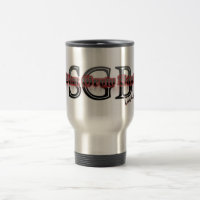 Sam wachsen Band-Reise Tasse-Silber