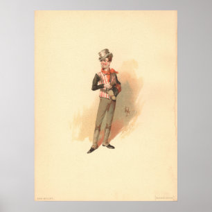 Sam Weller von den Pickwick Papers Poster