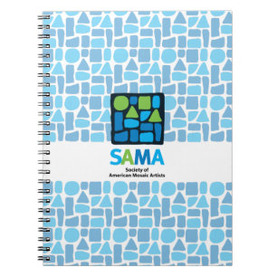 SAMA-Notizbuch-Zeitschrift - Mosaik-Kunst Notizblock