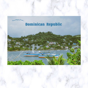 Samana Dominikanische Republik Postcard Postkarte