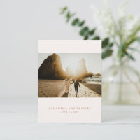 Samantha Burnt Orange Traditional Elegant Wedding