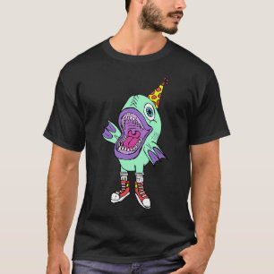 Samantha das Geburtstagskind/Horror der Tiefe T-Shirt