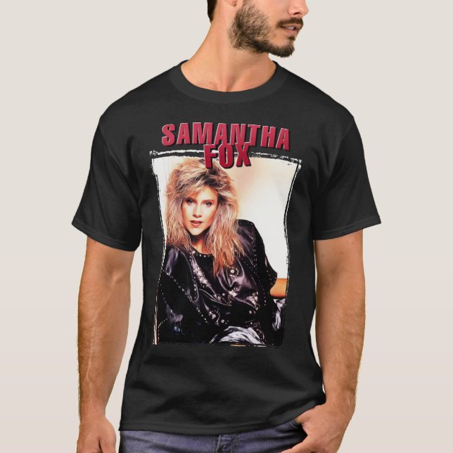 Samantha Fox T-Shirt (Vorderseite)