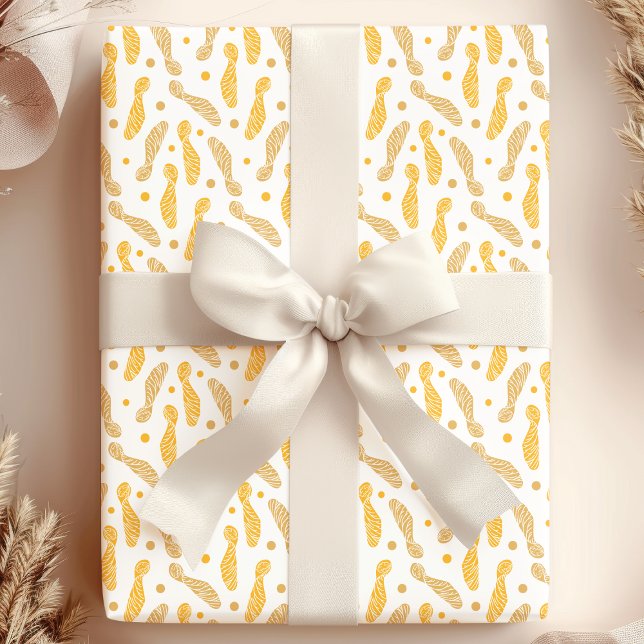 Samara Herbstwirbel Geschenkpapier (Von Creator hochgeladen)