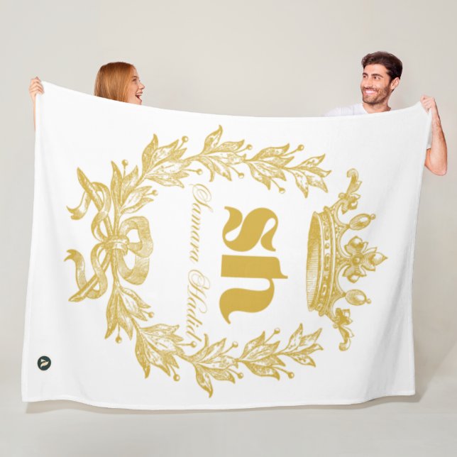 #SamaraHadidFleeceBlanket Fleecedecke (Beispiel)