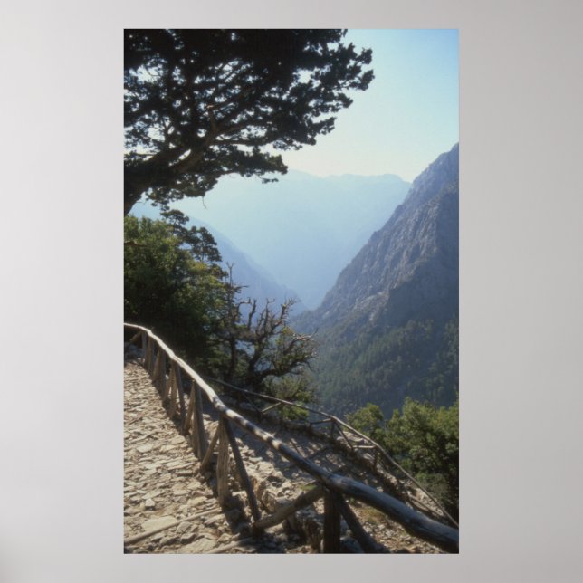 Samaria Gorge, Kreta Poster (Vorne)