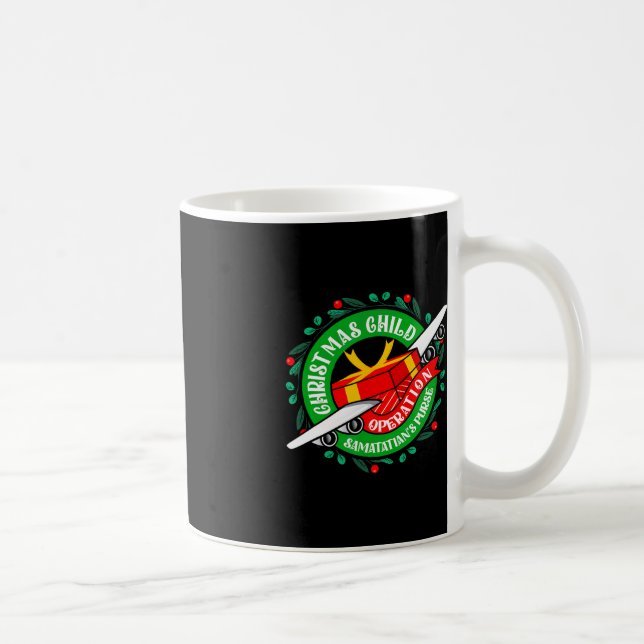 Samaritans Purse Operation Weihnachts-Kindermädche Kaffeetasse (Rechts)
