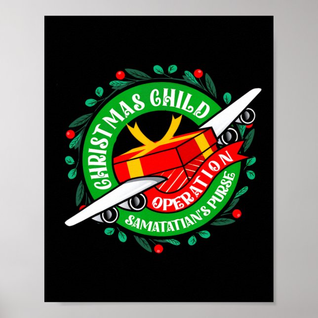 Samaritans Purse Operation Weihnachts-Kindermädche Poster (Vorne)