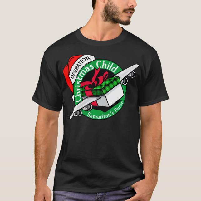 Samaritans Purse Operation Weihnachtskind Funny T-Shirt (Vorderseite)
