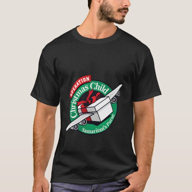 Samaritans Purse Operation Weihnachtskind Funny T-Shirt (Vorderseite)