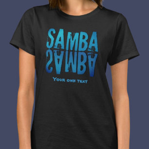 Samba brasileiro do Brasil Dance Music T - Shirt