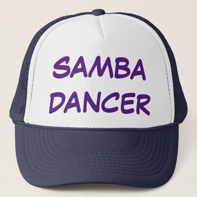 Samba Dancer Trucker Hat Truckerkappe (Vorderseite)
