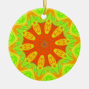 Samba Motif Art Print Keramik Ornament
