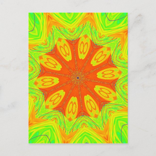 Samba Motif Art Print Postkarte (Vorderseite)