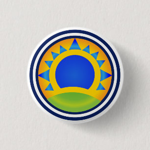 Samba-Sonnenaufgang - Knopf Button