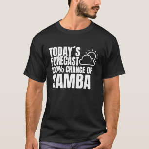 Samba tänzer Tanzpartner für Karnevalssender T-Shirt