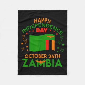 Sambia 61. Unabhängigkeitstag Stolz auf Sambier Sa Fleecedecke
