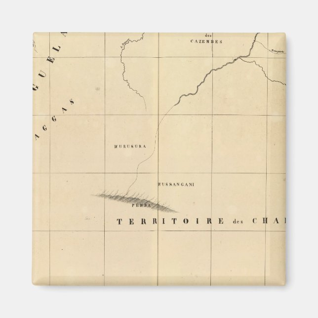 Sambia, Afrika 45 Magnet (Vorne)