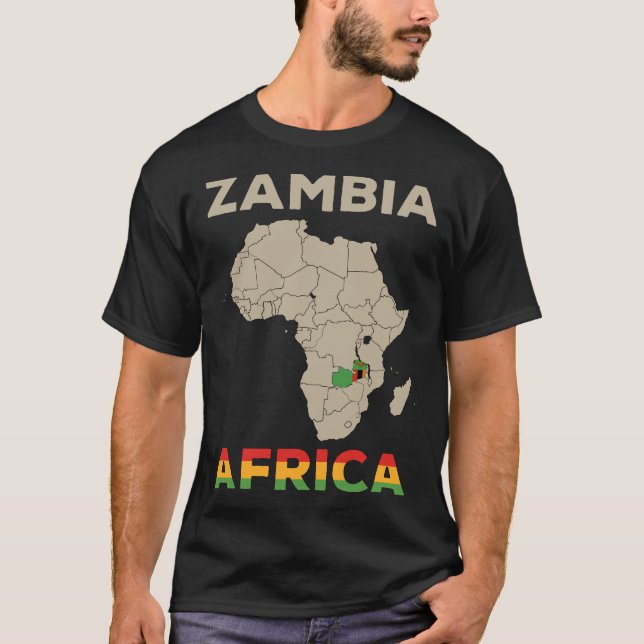Sambia-Afrika T-Shirt (Vorderseite)