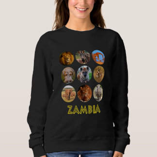 Sambia - Afrikanische Tiere - Wildtiere und Natur Sweatshirt