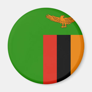 Sambia-Flagge Magnet