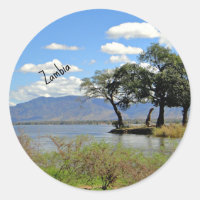 Sambia, landschaftliches Landschaftsbild