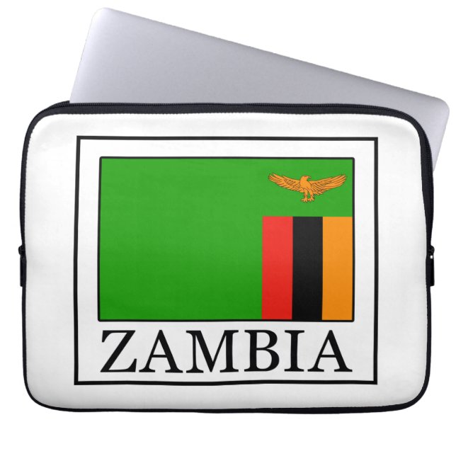 Sambia Laptop-Hülle Laptopschutzhülle (Vorderseite)