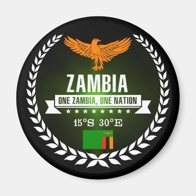 Sambia Magnet (Vorne)
