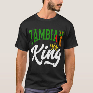 Sambia, Sambia, Sambia, sambischer T - Shirt mit F