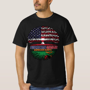 Sambia USA USA Vereinigte Staaten Tree T-Shirt