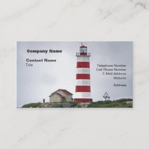 Sambro Island Lighthouse Visitenkarte