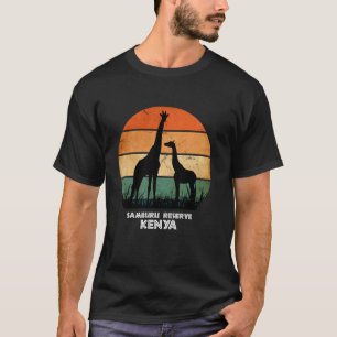 Samburu-Reservat, Kenia Giraffe Safari National Pa T-Shirt