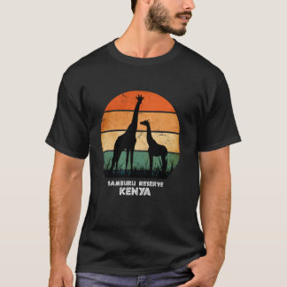 Samburu-Reservat, Kenia Giraffe Safari National Pa T-Shirt
