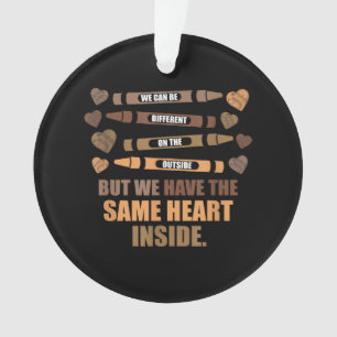 Same Heart Black History Month Afroamerikaner Ornament
