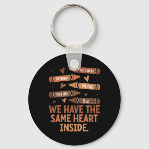 Same Heart Black History Month Afroamerikaner Wo Schlüsselanhänger