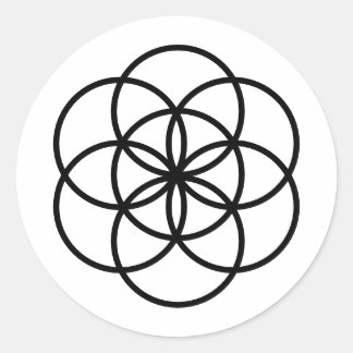 Samen-Aufkleber Runder Aufkleber